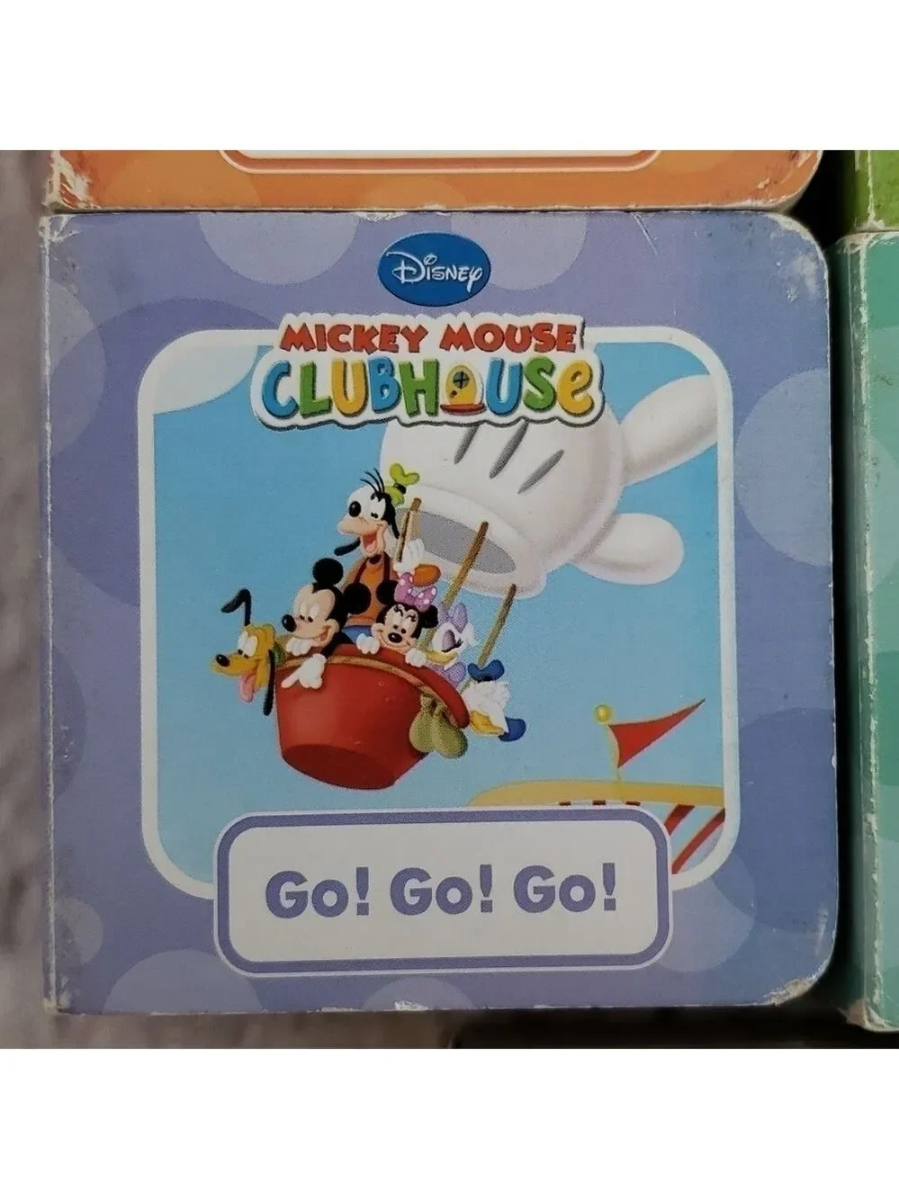 DISNEY Mickey Mouse Clubhouse Chubby First Baby Learning Book Set VGUC